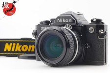 【EXC+5】 Nikon Nuova FM2 FM2N Fotocamera Pellicola 35mm Nera + Obiettivo Ai 28mm f2.8 dal Giappone
