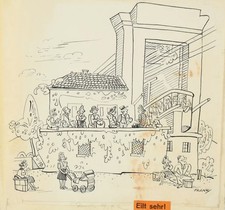 Funivia | Disegno a molla di Hugo Frank