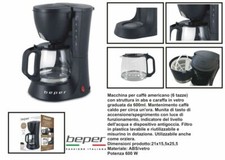 MACCHINA CAFFE' AMERICANO 600W