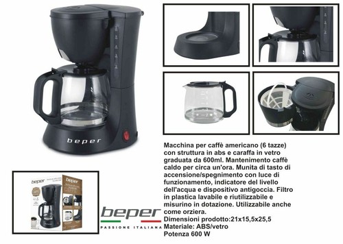 Macchina caffe americano 600w - caffe',