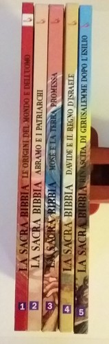 Sacra bibbia fumetti - la,