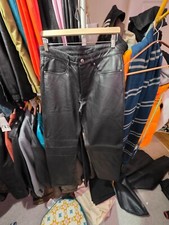 Zara pantalone uomo pelle