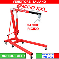 GRUETTA GRU IDRAULICA 2000KG PIEGHEVOLE MANUALE OFFICINA CAPRETTA  MOTORI 2T