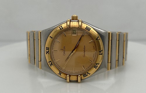 Omega constellation gold dial - omega,
