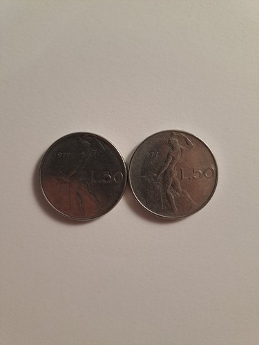 Monete lire 1977 - 2, 50