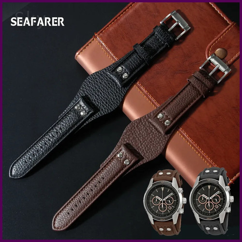 Cinturino orologio vera - , pelle