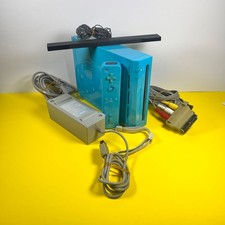 Nintendo Wii Azzurra e Wiimote con motion plus e tutti i cavi