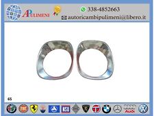 COPPIA CORNICE FARO INTERNO ALLUMINIO LUCIDO FORD TRANSIT MK1