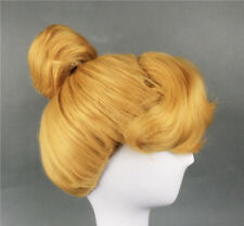 Parrucca Cenerentola Principessa capelli carnevale cosplay adulti professionale