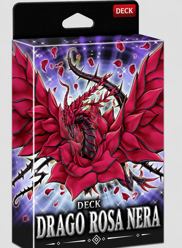 Yugioh mazzo deck drago - yugioh!, rosa