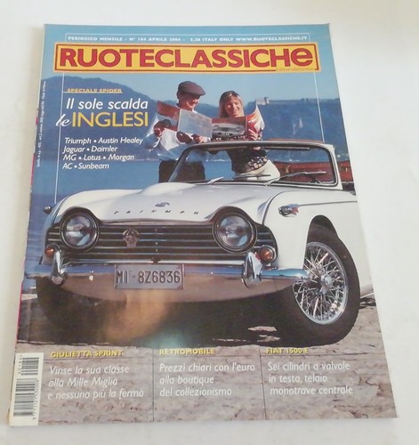 Rivista ruoteclassiche 184 - rivista,