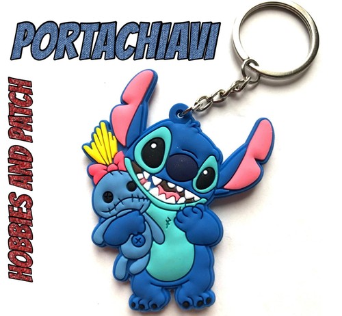 Portachiavi stitch gomma - portachiavi,