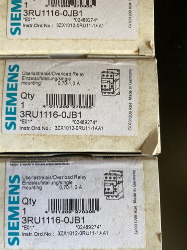 Siemens indus relè - indus.,