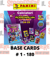 PANINI CALCIATORI ADRENALYN XL 2024-25 2025 BASE CARDS A SCELTA # 1 - 180