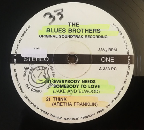 Blues brothers aretha - brothers,