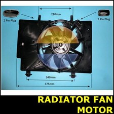 Ventola radiatore centrale