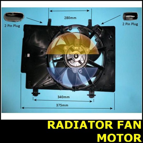 Ventola radiatore centrale