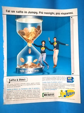 RITAGLIO DI GIORNALE CLIPPING PUBBLICITA' JUMPY DA COLLEZIONE - (141)