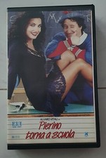 PIERINO TORNA A SCUOLA   - VHS  EVA H.V.  EDIZIONE GENNAIO 91  INTROVABILE !!!