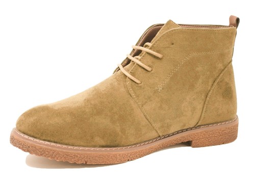 Scarpe polacchine uomo beige