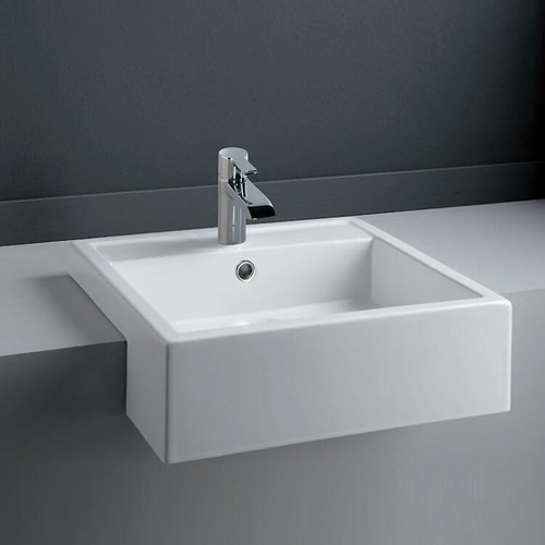 Lavabo semi incasso rak - lavabo,