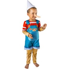 Costume Carnevale Travestimento Bambino Pinocchio Burattino Ciao 14599