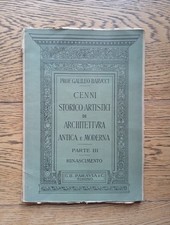 Libro Cenni Storico-Artistici