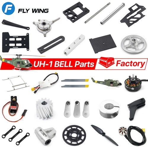Fly wing bell rc parti - uh-1,