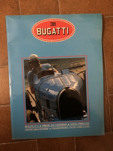 Libro opuscolo bugatti - opuscolo,