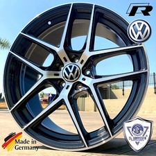 KIT CERCHI IN LEGA LAGUNASECA DARK 8X19 5X112 ET45 PER VW GOLF T-ROC TOUAREG EOS