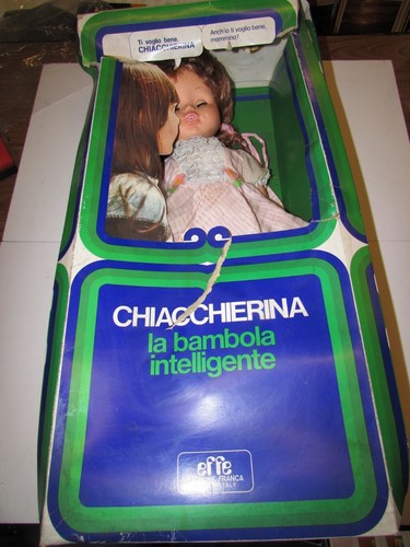 Bambola chiacchierina effe - bambola,