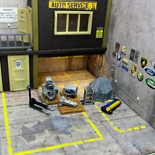 Set Diorama Garage 1/64