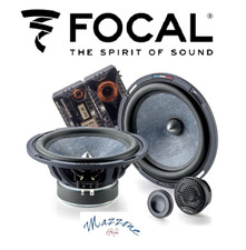 FOCAL PS165SF KIT 2 VIE WOOFER TWEETER CROSSOVER SLATE FIBER ALTOPARLANTI AUTO