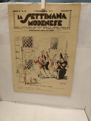 Settimana modenese n 40 - -, n°40