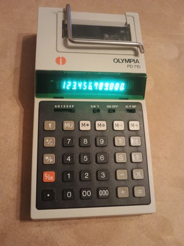 Calcolatrice olympia pd710 - calcolatrice,