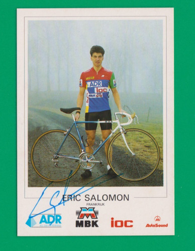 Cyclisme carte cycliste eric - cyclisme,