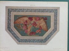 1920 ca.Liberty Art Nouveau Galileo Chini Soffitto