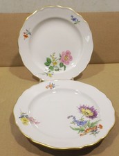 2 Meissen Porcellana Piatto Da
