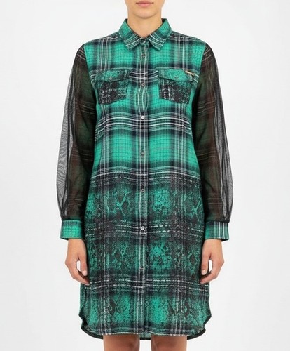 Abito camicia lunga donna - abito,