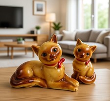 Vintage ceramic small cat