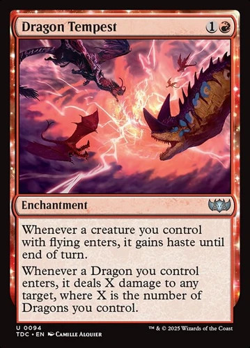 Dragon tempest tdc mtg - tempest,
