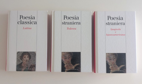 Lotto libri poesia - lotto, classica