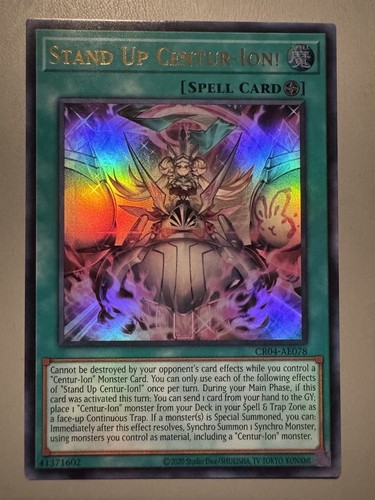 Yugioh stand centur ion - stand, up