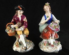 SITZENDORF - 2 FIGURINES HOMME