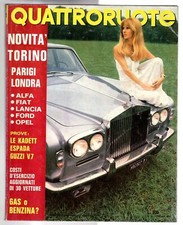 QUATTRORUOTE - N 178, OTTOBRE - 1970