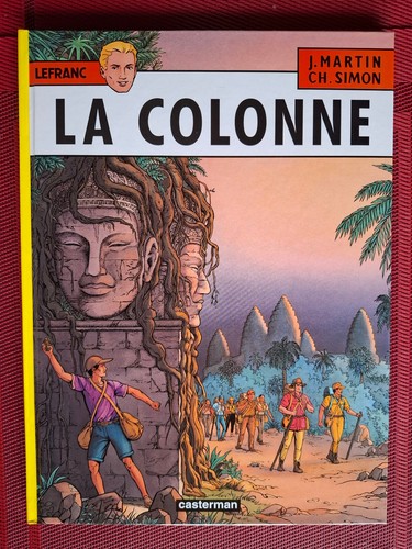 Lefranc tome la - -, colonne