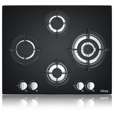 Piano cottura a gas 4 fuochi