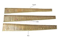 Nuovo Strumento Musicale Maschio Femmina Basso Canna Set Per 13 Bilancia Changer