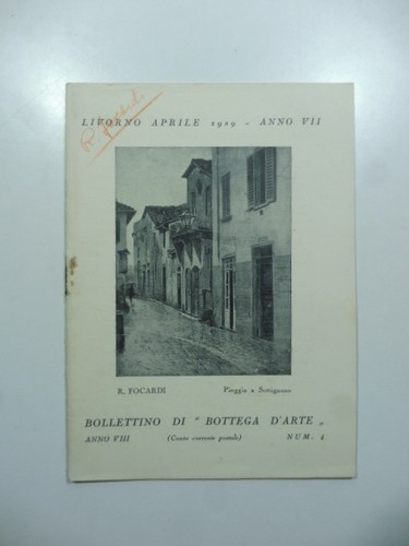 Bollettino bottega arte - bollettino,