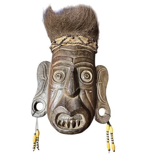 Maschera tribale legno - maschera,